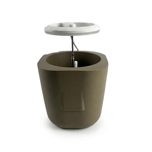 AURELIA PRO – Selbstbewässernder Pflanztopf mit smarter LED-Pflanzenbeleuchtung - beige