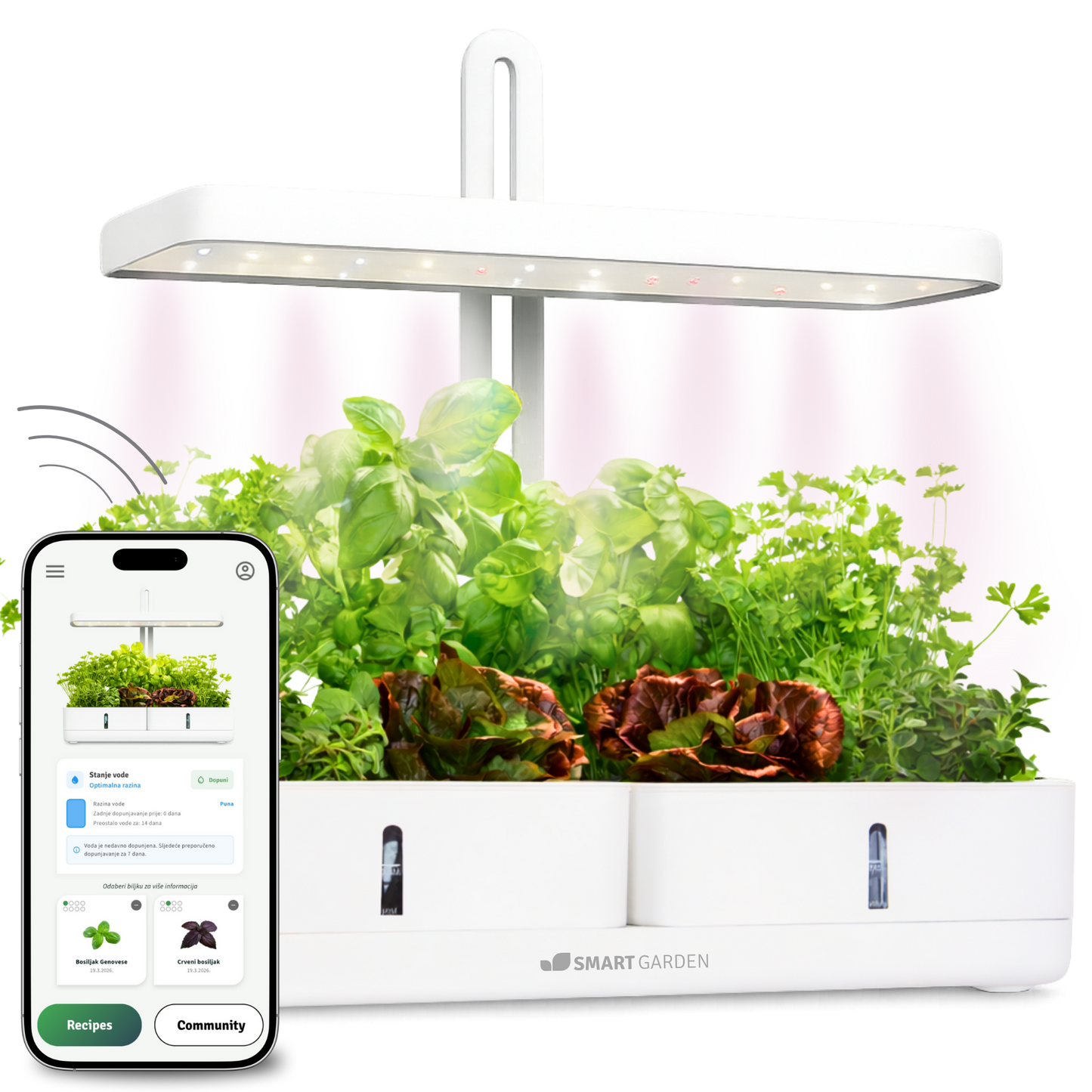 SIMPLY PRO – Smarter Hydrokultur-Garten mit Wi-Fi-Steuerung